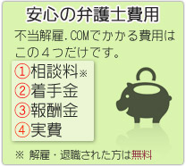 安心の弁護士費用